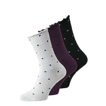 JJXX Girl Polly Polka Dot Sock 3-Pack